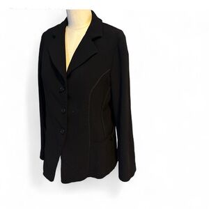 Armani Collezioni Elegant Black Blazer